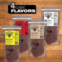Old Trapper BEEF JERKY ROUNDS 80 ct variety pack  REFILL 1.3 Pounds Doub... - $1,841.02 MXN