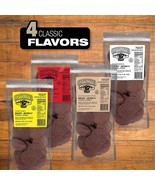 Old Trapper BEEF JERKY ROUNDS 80 ct variety pack  REFILL 1.3 Pounds Doub... - $1,850.33 MXN