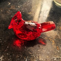 Ganz Red Acrylic Cardinal Figurine 2.5 x 2.5 x 2.5 inches - $22.01