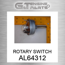 AL64312 Rotary Switch Fits John Deere (New Oem) - £127.56 GBP
