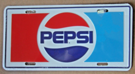 New Sealed Vintage PEPSI-COLA &quot;Pepsi&quot; Red White &amp; Blue License Plate - £7.23 GBP