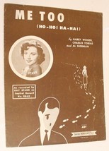 Vintage Me Too Sheet Music 1926 Kay Starr - £5.50 GBP