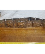 Brass Elephant Link Hammered Belt Made In India 35” Total Length Unique ... - €23,59 EUR