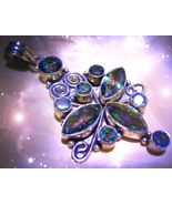 HAUNTED PENDANT SOLOMON ROYAL DJINN OF 100 KINGS AND QUEENS RARE GENIE M... - $339.77