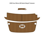 1995 Four Winns 240 Swim Platform Transom Boat EVA Foam Teak Deck Floor ... - $615.46 CAD