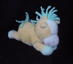 9&quot; Baby Kids Preferred Yellow Horse Pony Rattle Stuffed Animal Plush Toy Lovey - £18.67 GBP