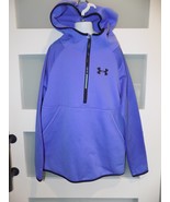 Under Armour Purple/Black 1/4 Zip Cold Gear Pullover Hoodie Size L Girl&#39;s - €15,37 EUR