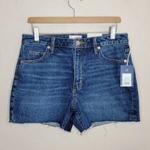 NWT Universal Thread | Vintage Midi Denim Jean Cut-Off Shorts Womens 8/29 - £16.99 GBP
