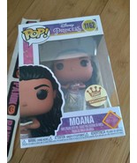 Funko Pop Disney Princess Moana Gold with Pin #1162 - Funko Shop Exclusive - £13.20 GBP