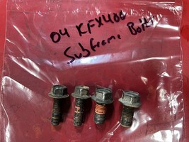 03-08 KFX400 LTZ400 SUB FRAME BOLTS HARDWARE OEM GENUINE SUZUKI KAWASAKI... - £10.01 GBP