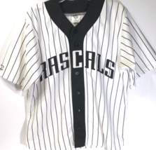 River City Rascals Vintage 90s Frontier White Stripe Ais Baseball Jersey Xl - £271.87 GBP