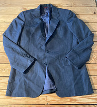 hart schaffner marx Men’s button up Suit jacket size L Grey HG - £52.50 GBP