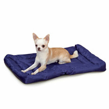 Royal Blue Dog Beds Water Resistant Nylon Crate Mat Indoor Outdoor Use Pick Size - £23.65 GBP+