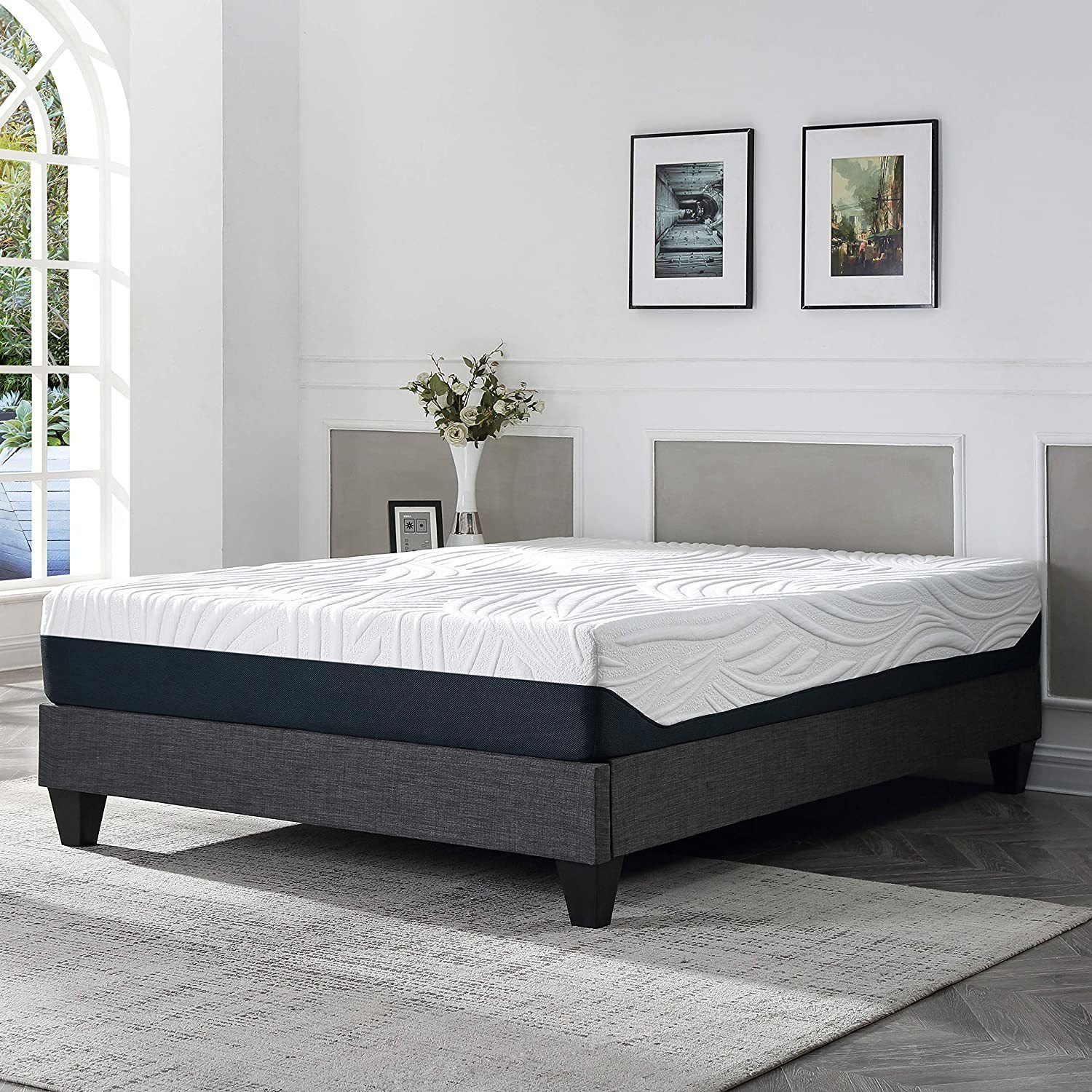 Primary image for Christies Home Living Acbed Platform Bed, Full, Gray