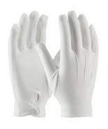 White Gloves - 100% Cotton - Snap cuff closure-men&#39;s size XL- Santa&#39;s fa... - £6.68 GBP