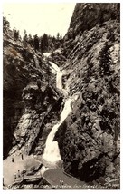 RPPC Sanborn S-1449 Seven Falls South Cheyenne Canyon Colorado Springs Colorado - £15.72 GBP