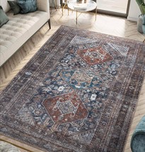 Keen Home Design Machine Washable Area Rugs With Non-Slip Backing,, 3&#39; X 5&#39; - £52.23 GBP