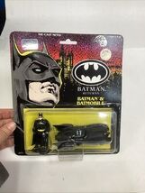 1992 Ertl Batman Returns Batman and Batmobile Die Cast Metal 2477 - $14.85