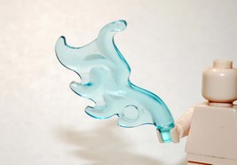 Minifigures Blocks Blue Wavy Flame Hand Weapon - $1.96