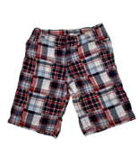 Crazy 8 Boy&#39;s Plaid Shorts Blue/Red July 4th Size 8 - $184.53 MXN