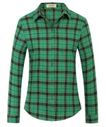Flannel Shirts for Women Long Sleeve Button down Shirts Plaid Lightweigh... - €38,48 EUR