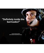 ALIENS CORPORAL HICKS MOVIE QUOTE DEFINITELY INSIDE THE BARRICADES PHOTO... - $177.83 MXN