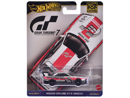 Nissan GT-R Nismo GT3 #23 White &quot;Gran Turismo 7&quot; Video Game Diecast Model Car by - $24.91