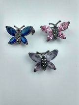 Vintage to Now Brooch Pin Lot of 9 - 3 Butterflies 925 Silver - As Is image 7