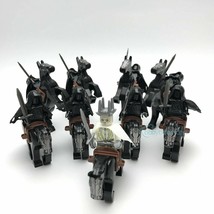 18pcs/set The Lord Of The Rings Black Riders Witch-king Nazgul Army Minifigures - £25.16 GBP