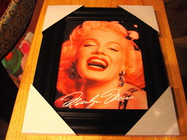 Marilyn Monroe 11X13 Mdf Framed Picture #6 ( Black Color Frame ) - £24.04 GBP