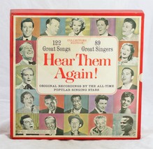 Hear Them Again! Readers Digest Collectors Edition 10 Vinyl LP 33RPM Record set - £36.15 GBP