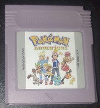 Pokemon Adventure GBC Game Cartridge Rare GameBoy Color Custom ROM Unique Video  - £13.29 GBP