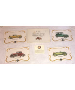 1897-1972 Oldsmobile 75th Anniversary Commemorative Reversible Place Mats 4 - $68.59