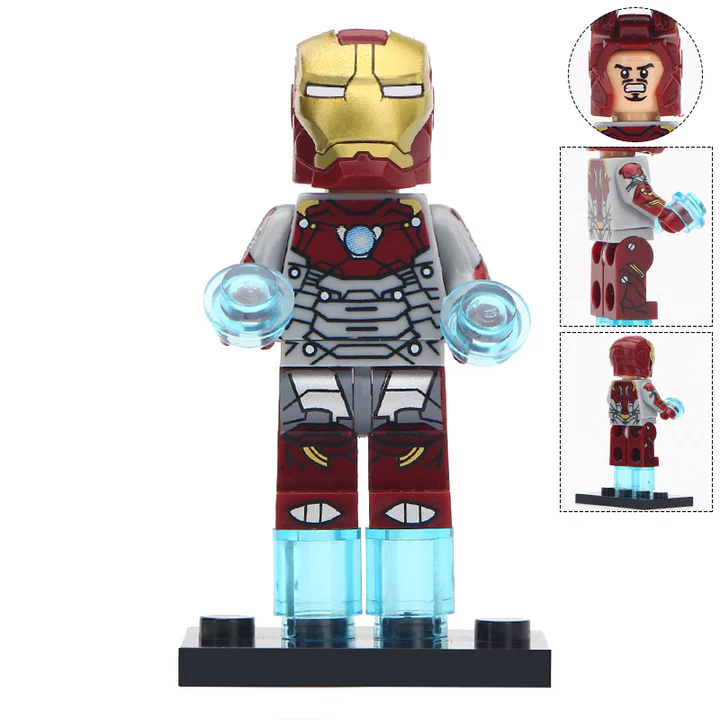 Iron Man Mark 47 Marvel Superhero Minifigure - £4.59 GBP