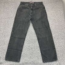 Tommy Hilfiger Jeans Men 30x29 Gray Straight Fit Faded Denim Pants Outdo... - $345.09 MXN