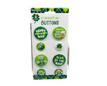 St Patrick&#39;s Day Images &amp; Words - Pin Back Buttons - 0.5 - 1 Inch - $16.71