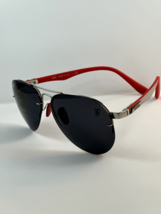 NEW RAY BAN Men RB3460M-013 Ferrari Gunmetal Red Frame Grey N3 Lenses It... - $3,001.48 MXN