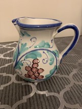 Vintage Hand Painted Ceramic Creamer or Pitcher - £11.37 GBP