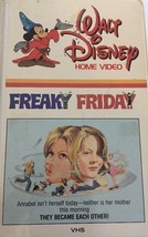 Walt Disney Original Freaky Friday First Edition Vhs Movie-TESTED-RARE-SHIPS N24 - £100.47 GBP