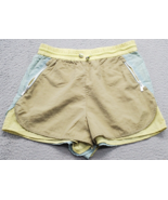Zara Retro Athletic Shorts Women Small Multicolor Lined Elastic Waist Dr... - $344.95 MXN