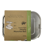 Net Zero Co. The Hearty Munchie Box Stainless Steel 1400 ML NIB - £18.86 GBP