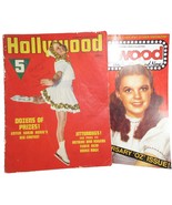 Lot 2 Hollywood Magazines 1938 &amp; 1989 Sonja Henie Judy Garland - £34.71 GBP