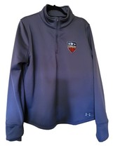 Under Armour Mens UA Storm 1  Coldgear  1/4 Zip XL Blue Loose Pullover  - $166.45 MXN
