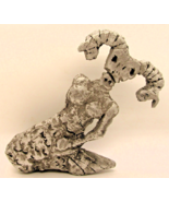 Vintage Brutalist Molded Metal Sculpture of Sea Demon attributed to Pal ... - $272.60 CAD