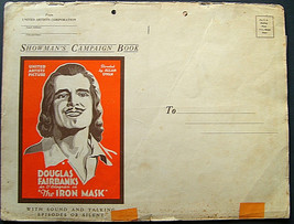 Douglas Fairbanks (The Iron Mask) Orig,Vintage 1929 Movie Campaign Book * - £395.17 GBP
