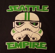 Seattle Seahawks &quot;Seattle Empire&quot; Star Wars T-Shirt Size Medium - £4.29 GBP