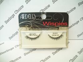 Ardell Wispies Eyelashes Baby Demi W - Black - $7.86