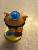 rare Octonauts OCTO-SQUIRTERS Kwazii Telescope Fisher-Price Bath Tub Toy 3-1/2&quot; - $9.85