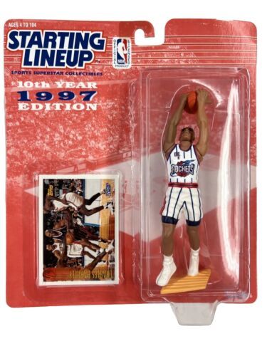 Kenner Starting Lineup Charles Barkley 1997 Houston Rockets NBA Figure - $9.49