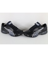 Vintage Y2K Puma Mens Size 11.5 D Distressed Spell Out Sneakers Shoes Black - $60.86 CAD